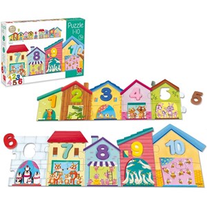 Puzzle chiffres de 1 à 10