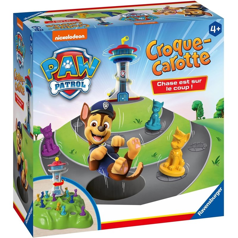 Jeu croque carotte pat'patrouille