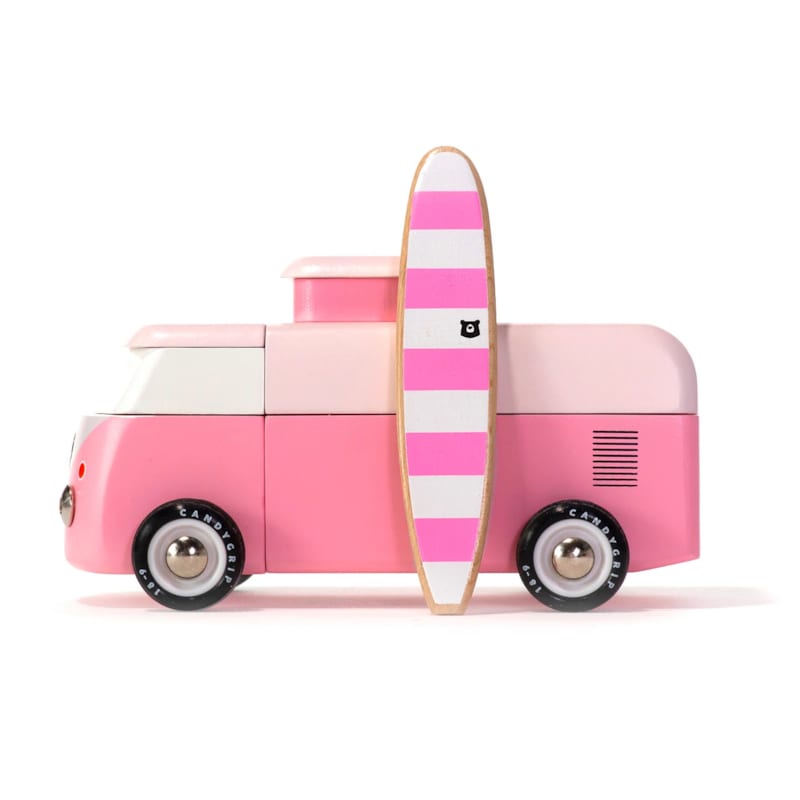 Vw beach bus rose