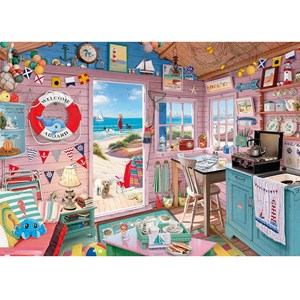 Puzzle cabanon de la plage 1000 pcs