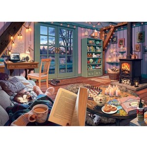 Puzzle le cabanon cosy 1000 pcs