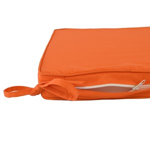 Coussin orange chaises fauteuils pliants