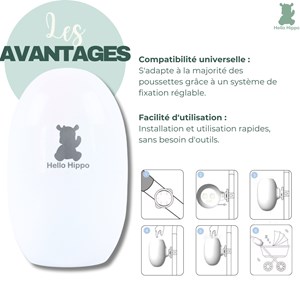 Berceur automatique pour poussette