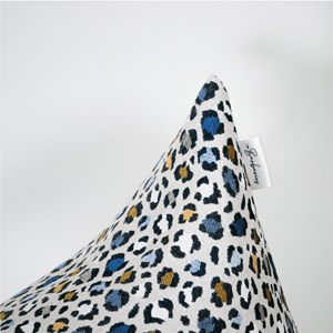 Coussin de méditation berlingot léopard