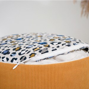 Zafu coussin de méditation haut leopard