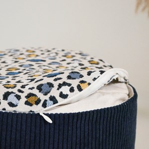 Zafu coussin de méditation haut leopard