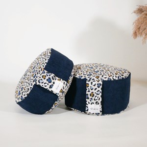 Zafu coussin de méditation haut leopard