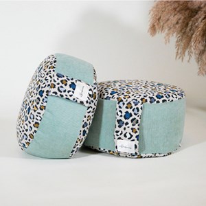 Zafu coussin de méditation haut leopard