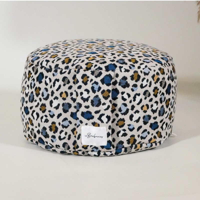 Zafu coussin de méditation haut leopard