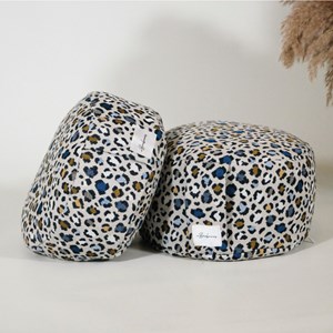 Zafu coussin de méditation bas leopard