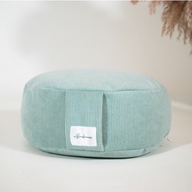 Coussin de méditation bas - zafu velours