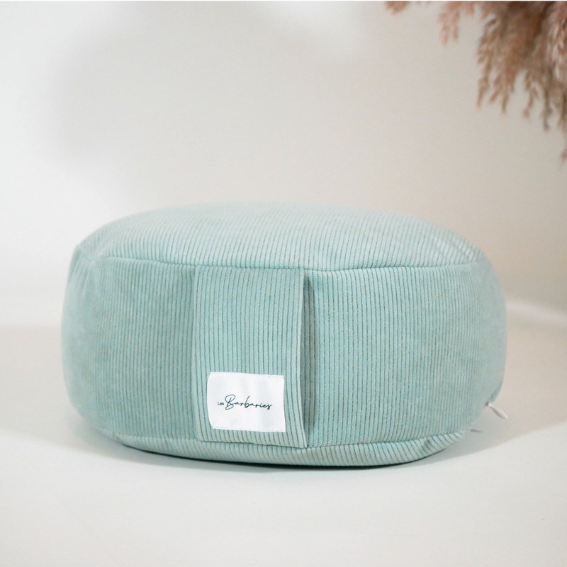 Coussin de méditation bas - zafu velours