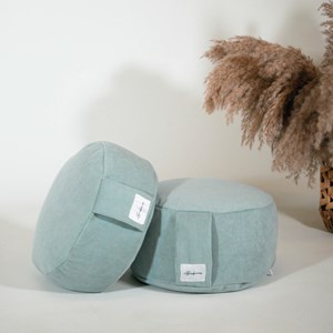 Coussin de méditation bas - zafu velours