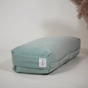 Coussin de yoga - bolster velours côtelé