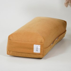 Coussin de yoga - bolster velours côtelé