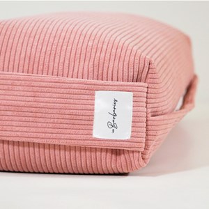 Coussin de yoga - bolster velours côtelé