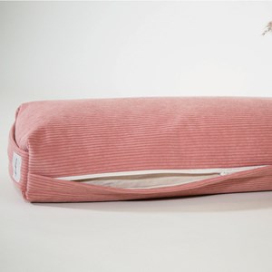 Coussin de yoga - bolster velours côtelé