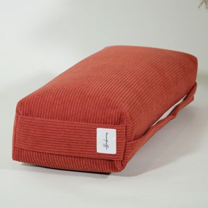 Coussin de yoga - bolster velours côtelé