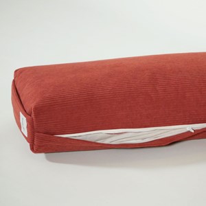 Coussin de yoga - bolster velours côtelé
