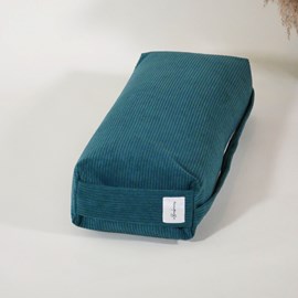 Coussin de yoga - bolster velours côtelé