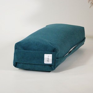 Coussin de yoga - bolster velours côtelé