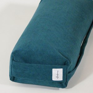 Coussin de yoga - bolster velours côtelé