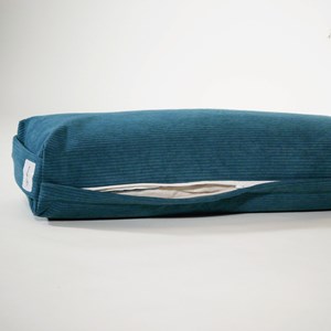 Coussin de yoga - bolster velours côtelé