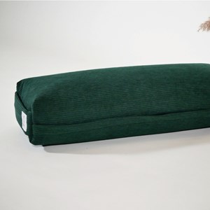 Coussin de yoga - bolster velours côtelé