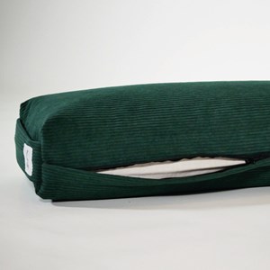 Coussin de yoga - bolster velours côtelé