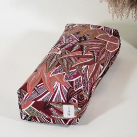 Coussin de yoga - bolster floral