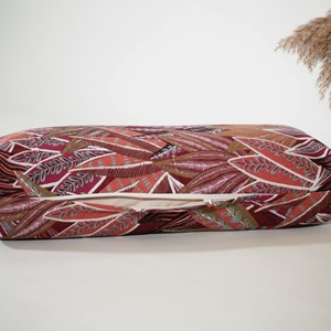 Coussin de yoga - bolster floral