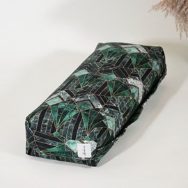 Coussin de yoga - bolster jade