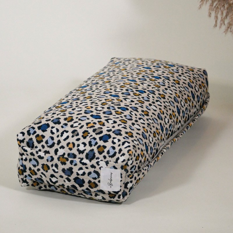 Coussin de yoga - bolster leopard