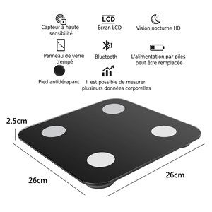 Balance numerique bluetooth