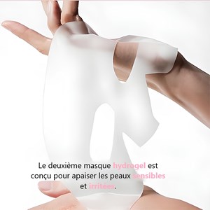 Masque lifting visage collagene