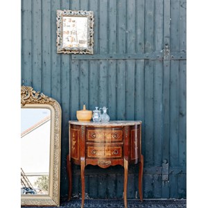 Commode en bois et marbre n°67