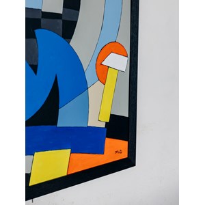 Nina, la toile colorée n°65