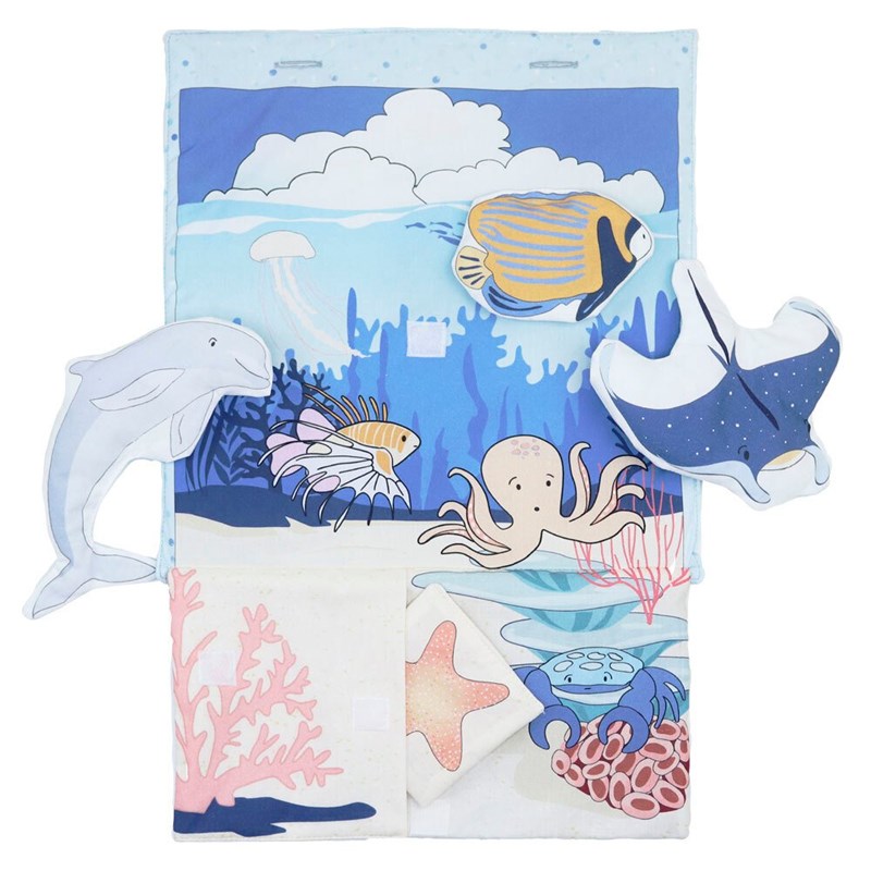 Panneau d'activité le lagon