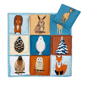 Puzzle loto l'hiver