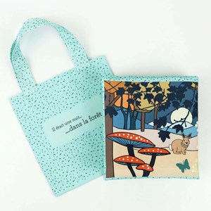Livre en tissu la forêt