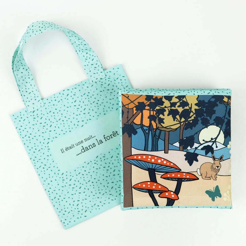 Livre en tissu la forêt (Petit Bloom) - Image 2