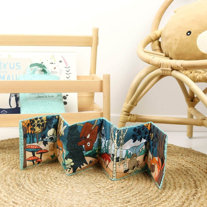 Livre en tissu la forêt (Petit Bloom) - Image 3