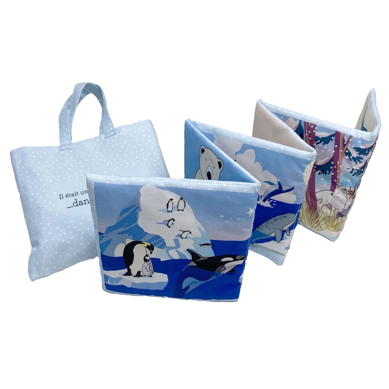 Livre en tissu le grand nord