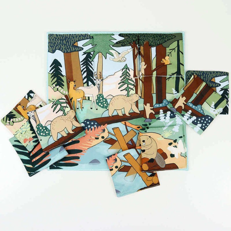 Puzzle loto la forêt (Petit Bloom) - Image 2