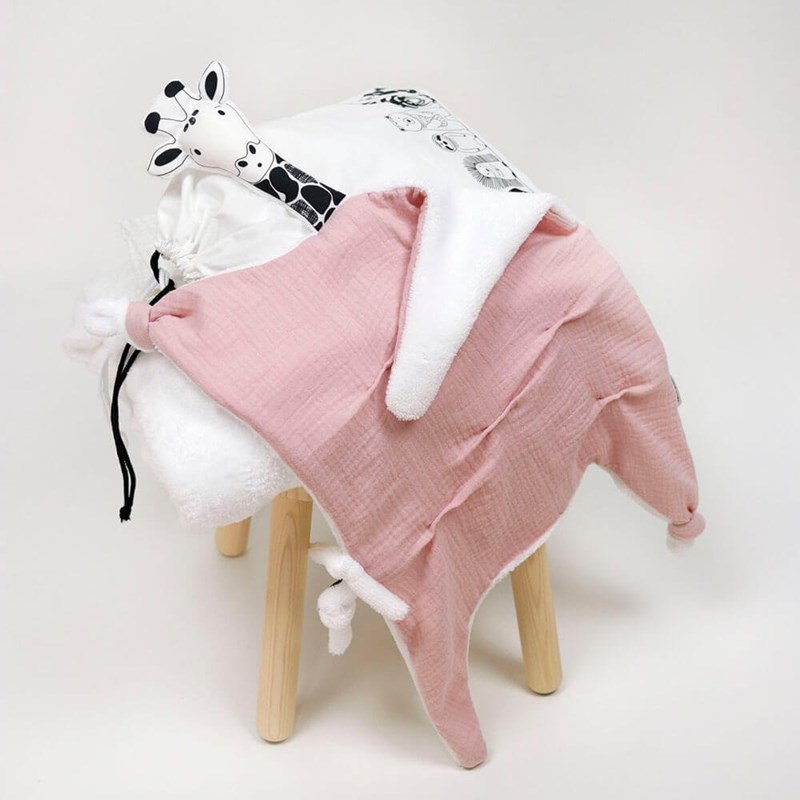 Grand doudou gisèle la girafe pétale (Petit Bloom) - Image 1