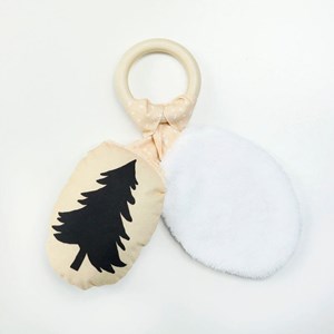 Hochet anneau d'activités ours brun