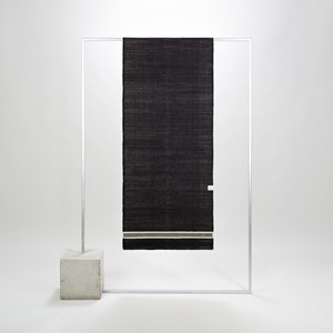 Virat tapis de yoga coton bio (noir)