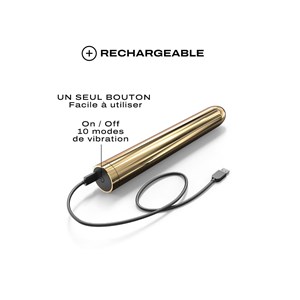 Vibromasseur golden boy - sextoy