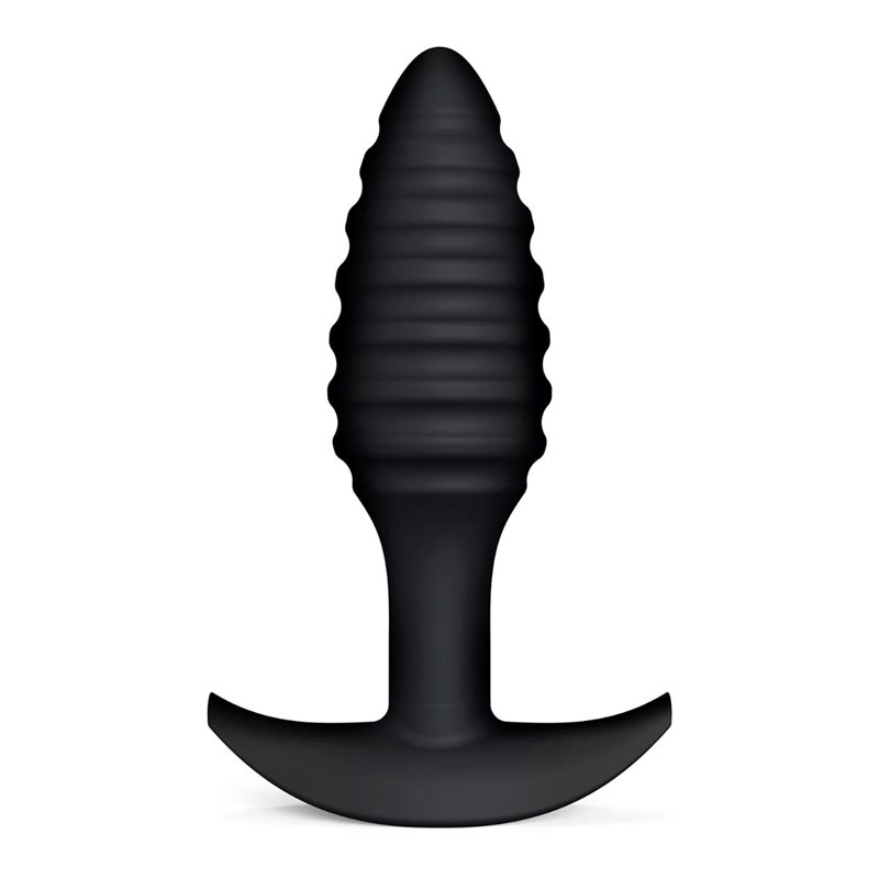 Plug anal texturé spiral - sextoy