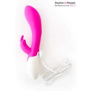 Vibromasseur chauffant rabbit - sextoy